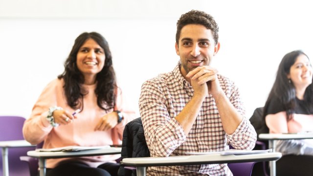 Students in classroom