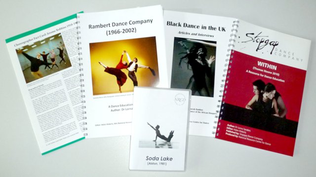 Resources available at the National Resource Centre for Dance at the University.