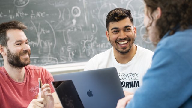 students in maths study group