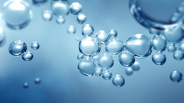 bubbles in liquid