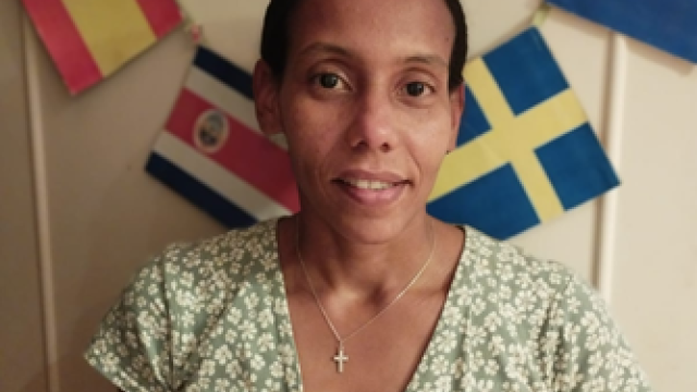 University of Surrey Linguistics PhD student, Dominique Hopgood