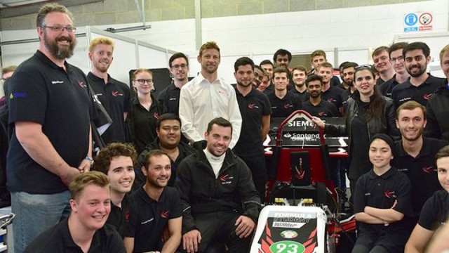 Team SURTES with Jenson Button