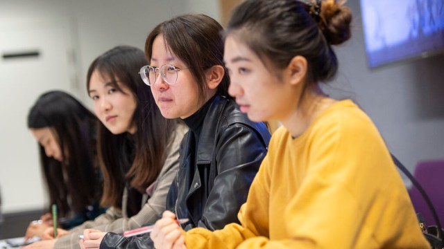 Students in seminar