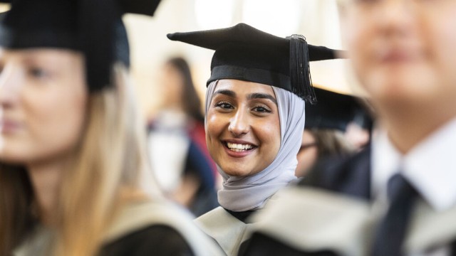 Student at 2024 Graduation Ceremony