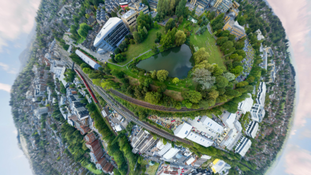 360 image of Surrey campus