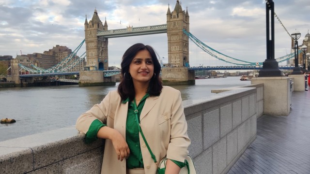 Qamar, University of Surrey graduate