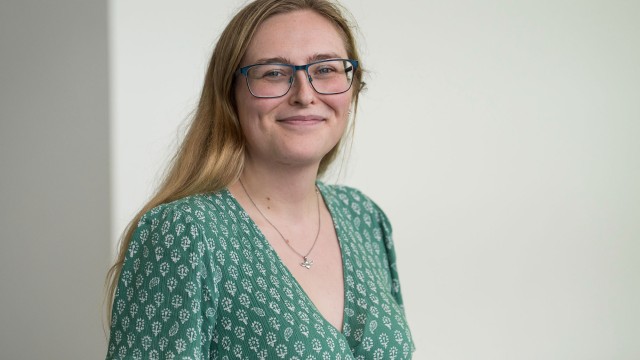 Research student Kathleen