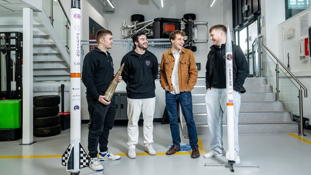 Peryton Space students