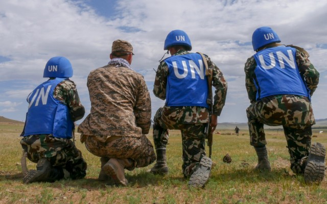 UN soldiers