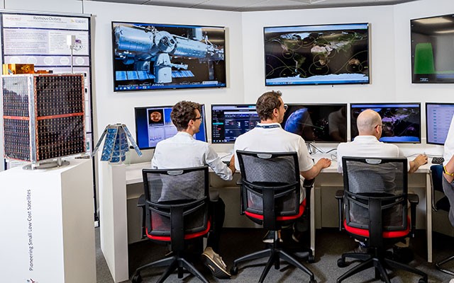 Mission control room