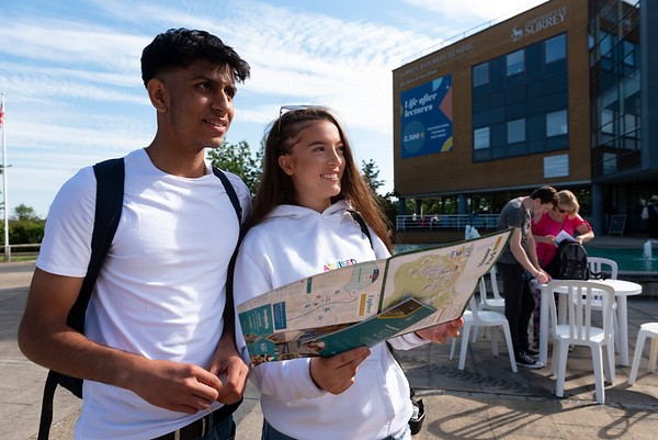 prospective students at the undergraduate open day
