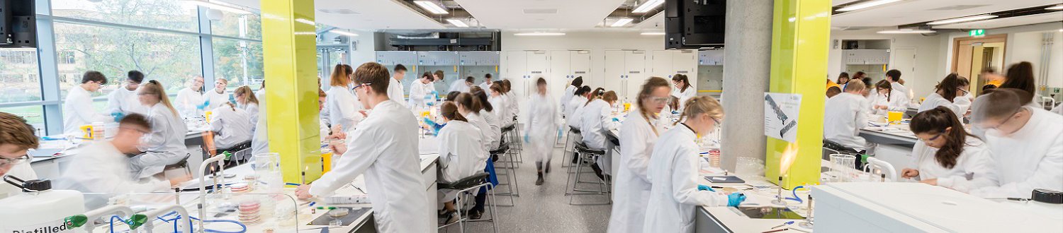 Students in the Innovation for Health laboratory