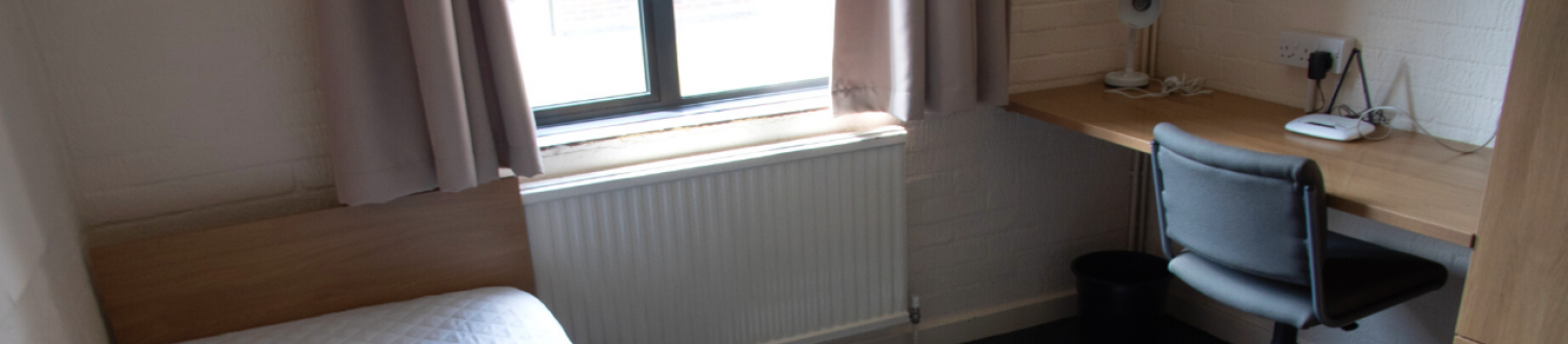 Band A room University of Surrey accommodation