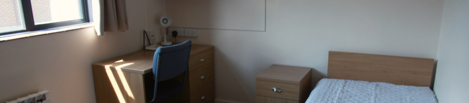 Band B room University of Surrey accommodation