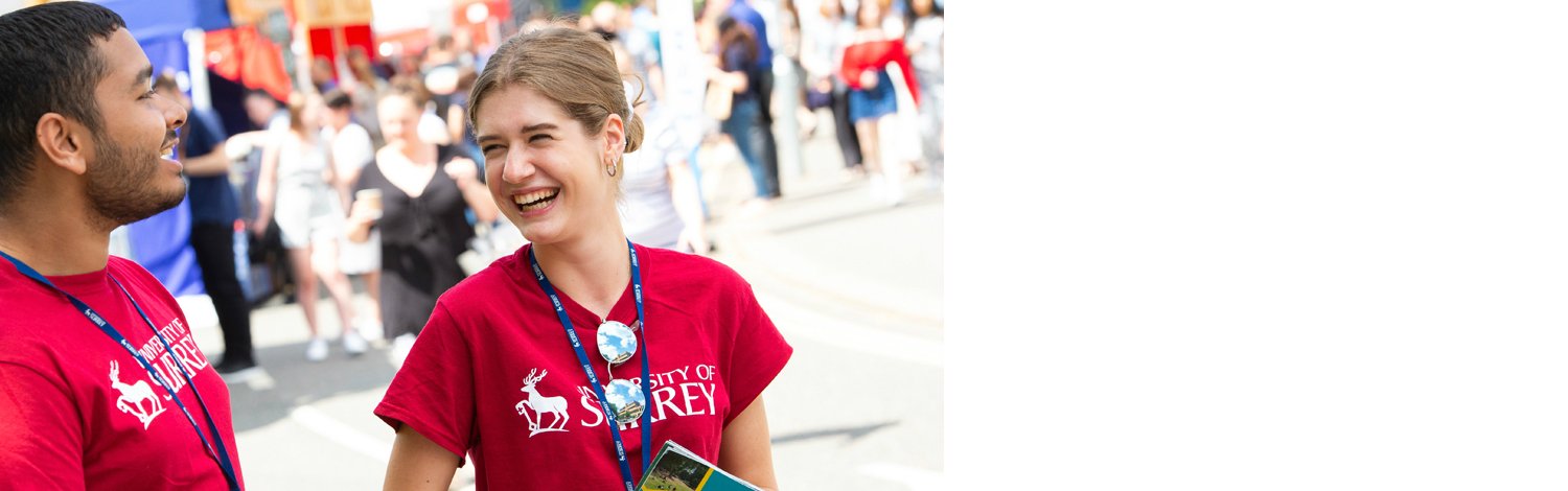 student ambassadors smiling