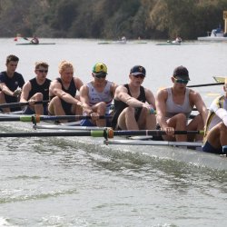 Manuel Bradicic in a Team Surrey boat race