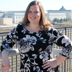 Standing on rooftop on a sunny day