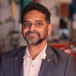 Professor Satheesh Krishnamurthy, Director of UK Naitonal Ion Beam Centre