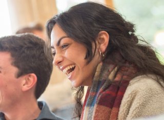 Female smiling