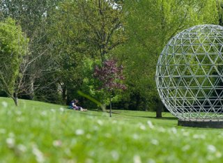 Geodesic Dome on Stag Hill campus