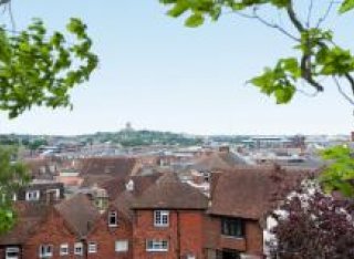 Rooftops in Guildford