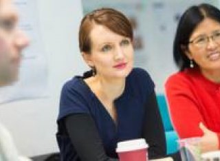 People at a University of Surrey workshop