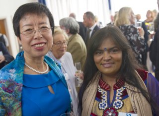 Women at Alumni event