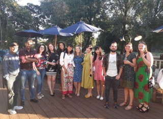 International PhD Students at Doctoral College conference