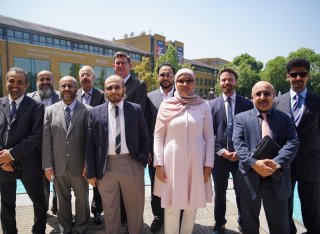Saudi delegation visitors at University of Surrey