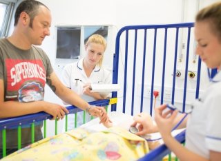 Children's nursing students