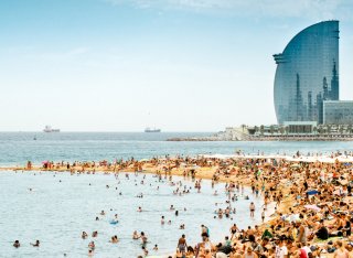 Barcelona beach