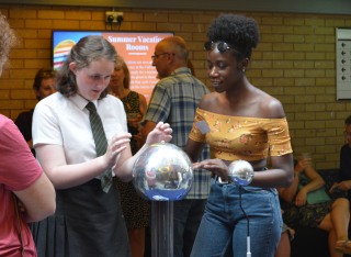 School students enjoyed interactive physics activities