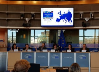 Prof Xavier Font at the European Parliament Event