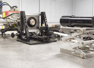 X-ray machine in physics lab
