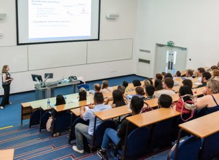 Students in a seminar