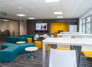 An image of the new psychology facilities at the University.