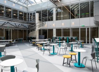 The interior of the Kate Granger building