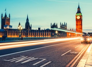 Houses of Parliament and Big Ben in London