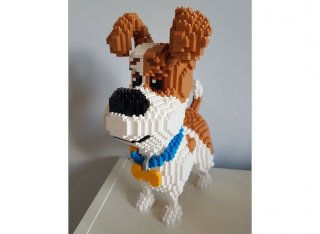 Ethan's lego build of a dog