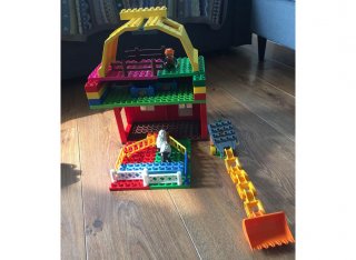 Lego build of a farm