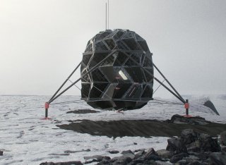 Artist's impression of the LUNARK pod habitat