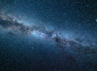 A galaxy in space