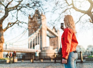 Tourist in London
