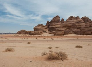 Rock formations in ALUla