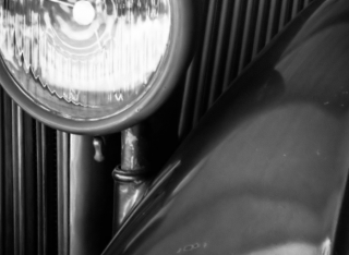 Close up of a Bentley