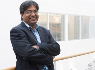 Professor Ravi Silva pictured at the University of Surrey