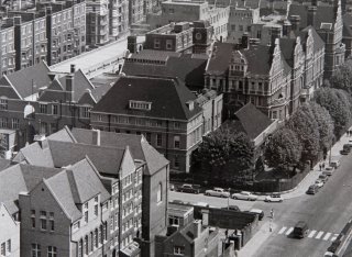 Aerial view of Battersea