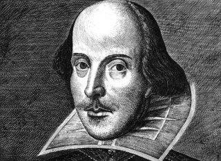 Illustration of William Shakespeare