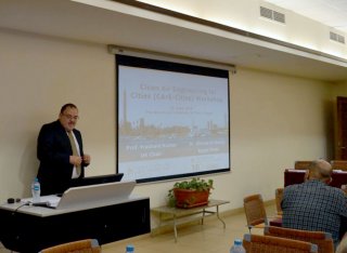 Speaker at event