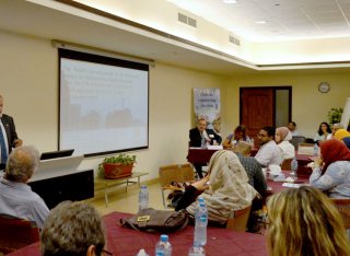 Speaker at event